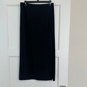 Eddie Bauer Aster Black Maxi Skirt